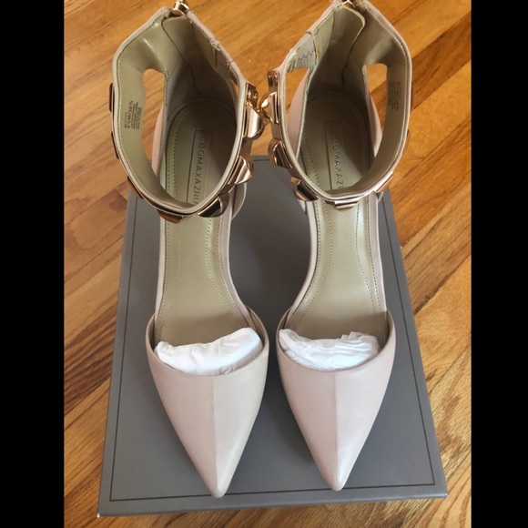 BCBGMAXAZRIA Peter Studded Leather Heels - Picture 4 of 5